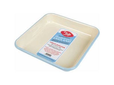 Bak- en braadslee emaille 33.5x33.5x5cm